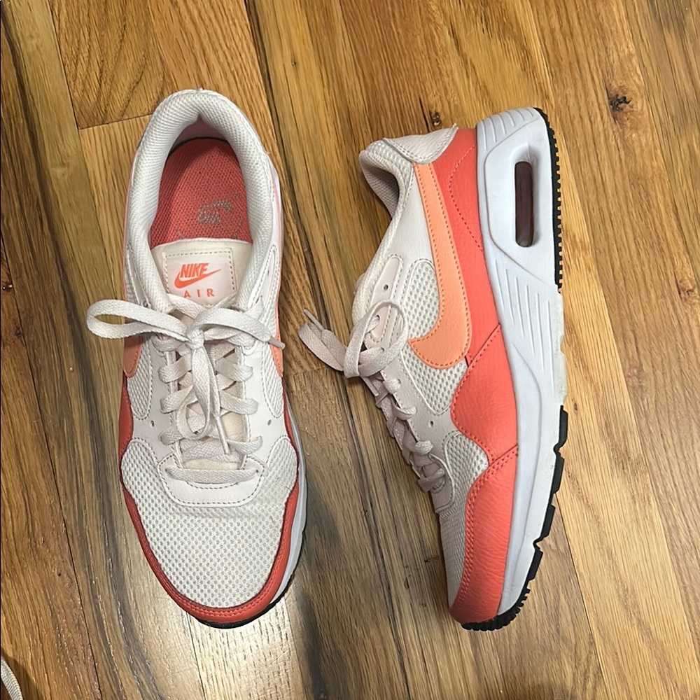 Nike Air Coral and Cream Sneakers